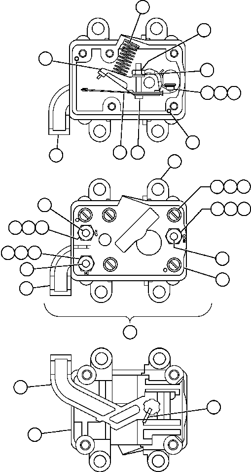 коробка BF0018 KOMATSU