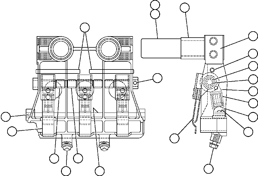 SPRING SET ASSEMBLY VE4264 KOMATSU
