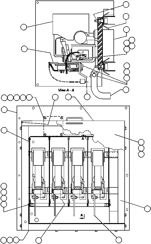 Передняя крышка EG3860 KOMATSU