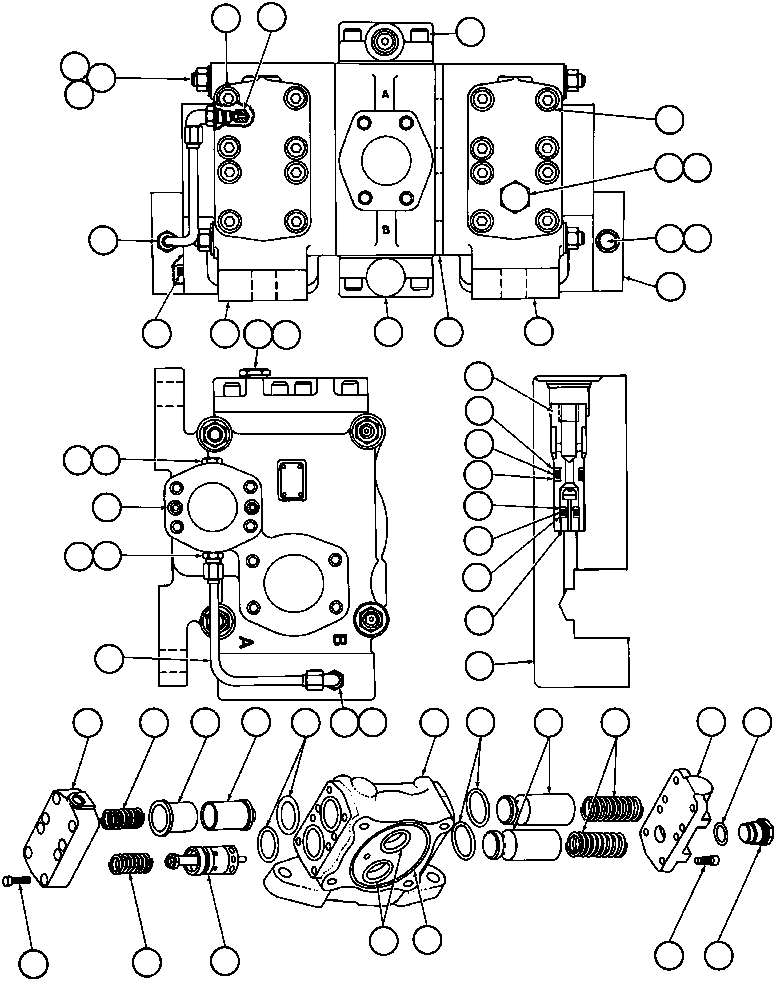 RESTRICTION SCREW VE3981 KOMATSU