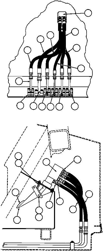BRAKE TREADLE VALVE ASSM (SEE INDEX) PB6993 KOMATSU