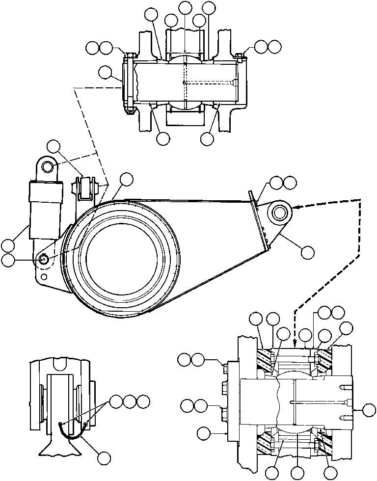 Подшипник PB6634 KOMATSU