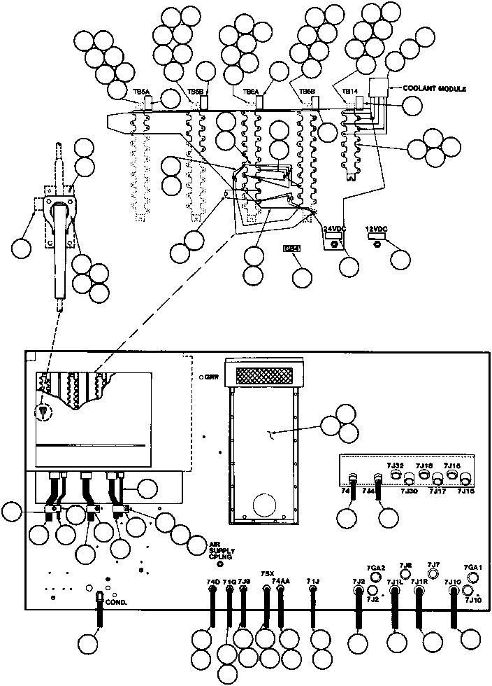 Крышка TY7387 KOMATSU