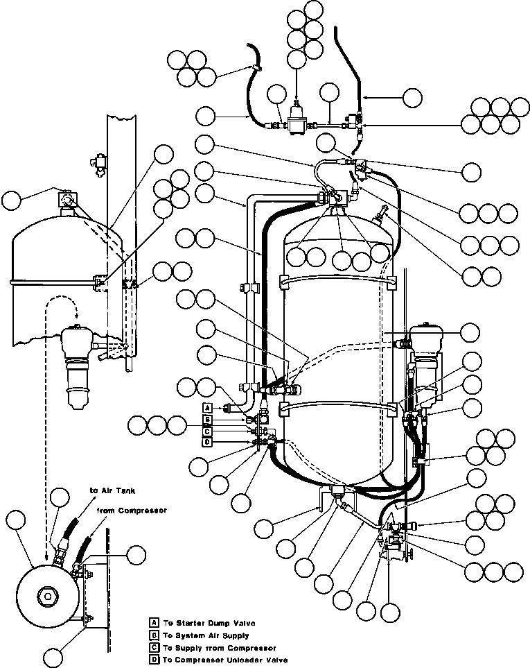 TUBE, FITTING VW5820 KOMATSU