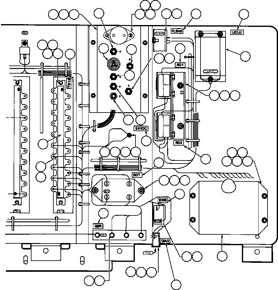 Автоматический выключатель - 50 AMP PB7277 KOMATSU