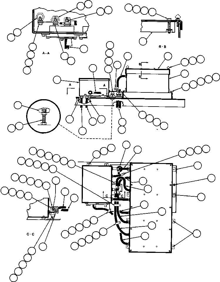 BOX, BATTERY EB0215 KOMATSU