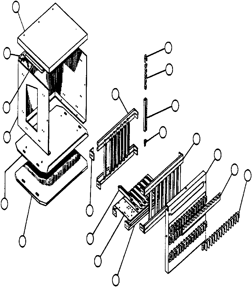 HOLDER, GUIDE BAR VS5173 KOMATSU