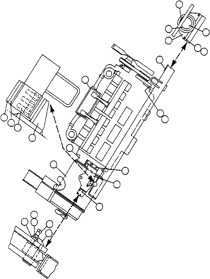 SUB-FRAME TS0729 KOMATSU