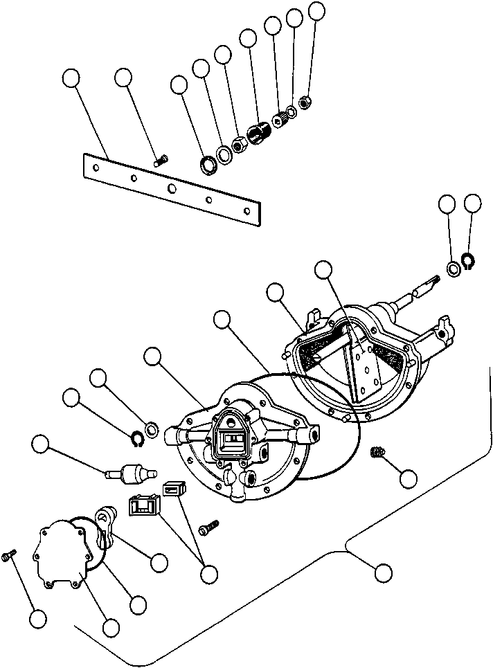 MOTOR, WIPER (SEE INDEX) PB3975 KOMATSU