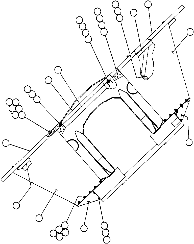 Винт с головкой - 3/4" - 10NC X 4 1/4" C1653 KOMATSU