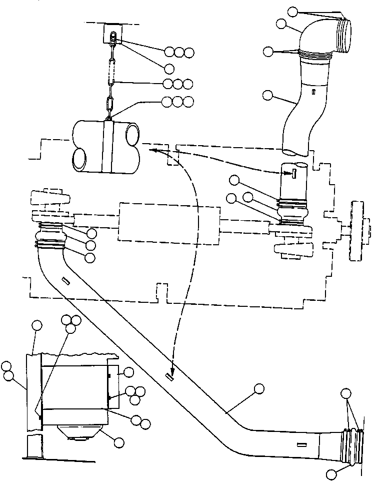 UPRIGHT - R.H. VB8906 KOMATSU
