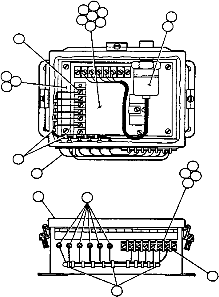 Клеммная колодка PB5677 KOMATSU