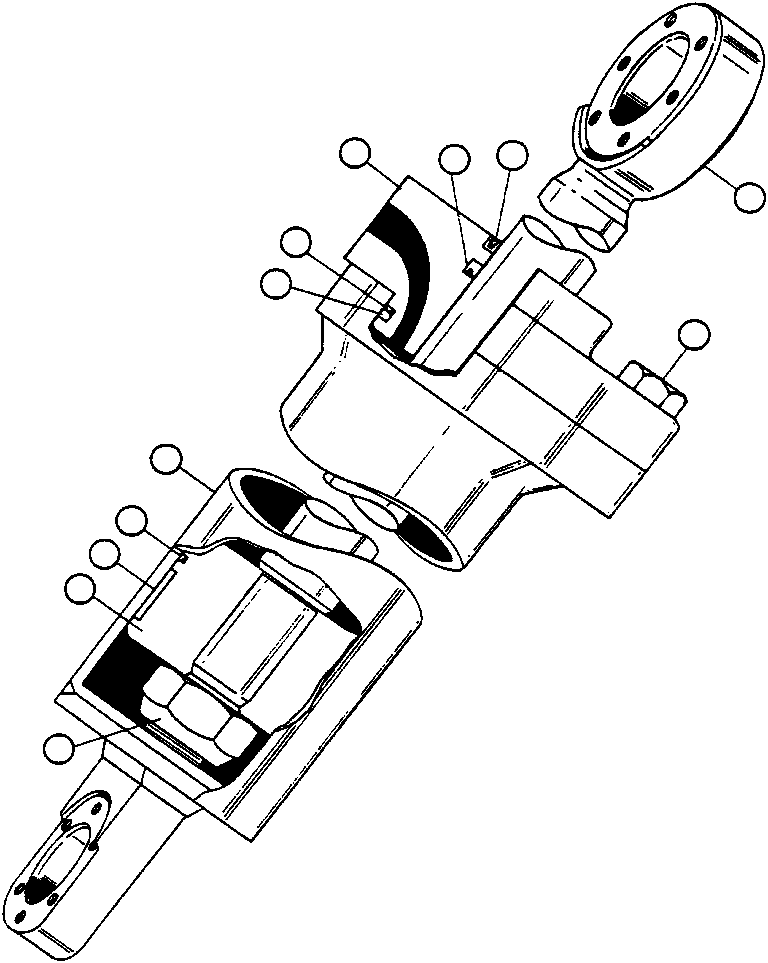 RING, PISTON (1) DA2068 KOMATSU