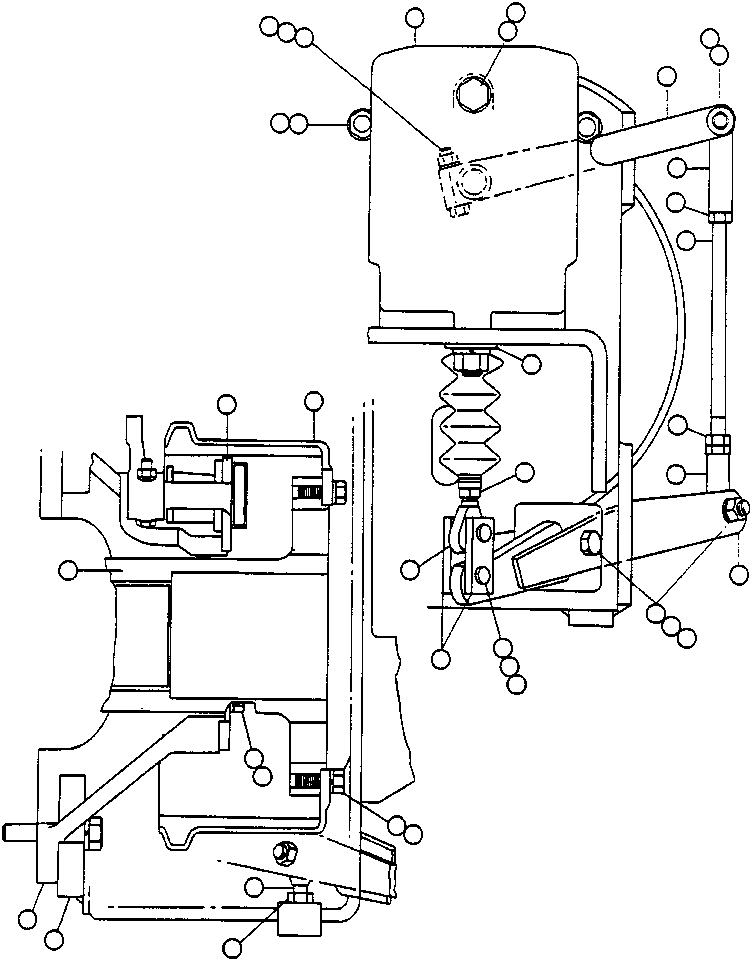 Тяга DA1033 KOMATSU
