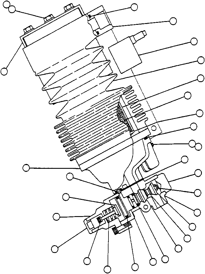 уплотнение поршня (2) KOMATSU