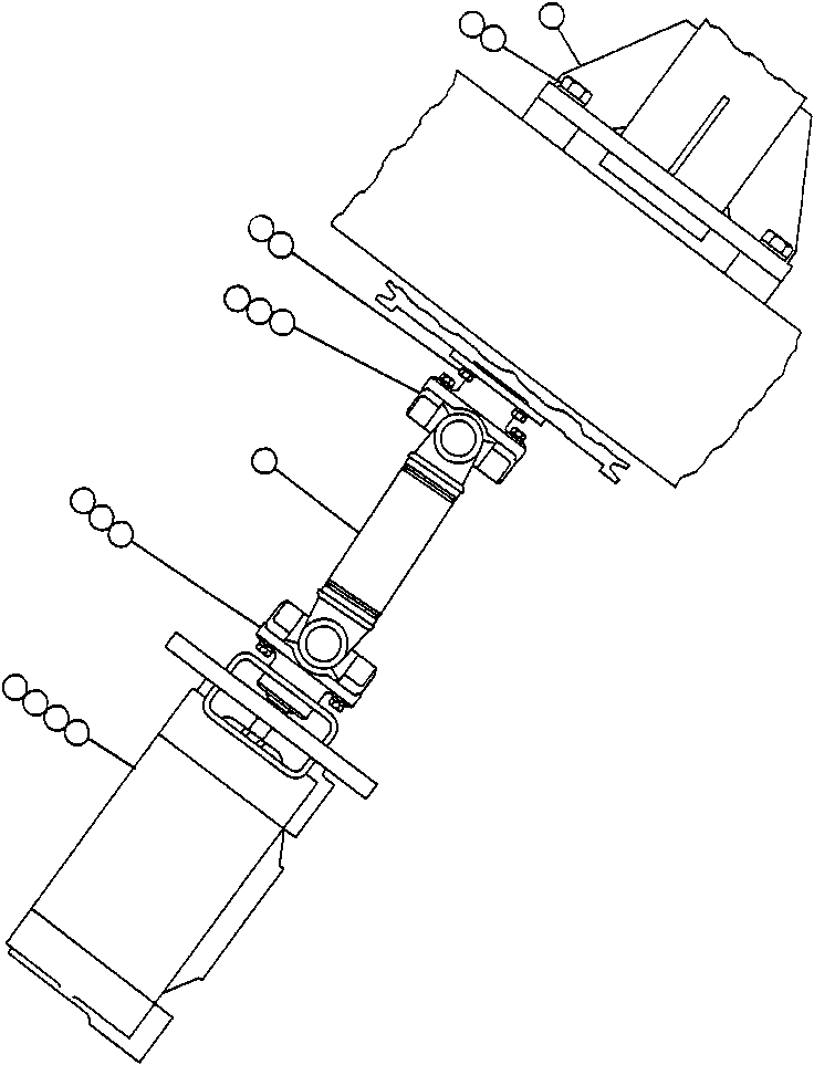 SCREW, CAP - 3/8" - 24NF X 1" VS0299 KOMATSU