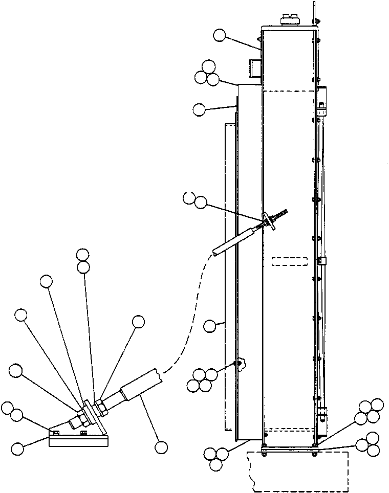 RADIATOR ASSEMBLY (SEE INDEX) FA9251 KOMATSU