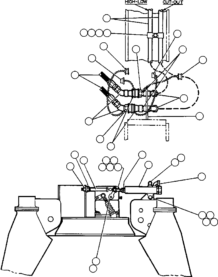 Монтажный кронштейн PB5010 KOMATSU