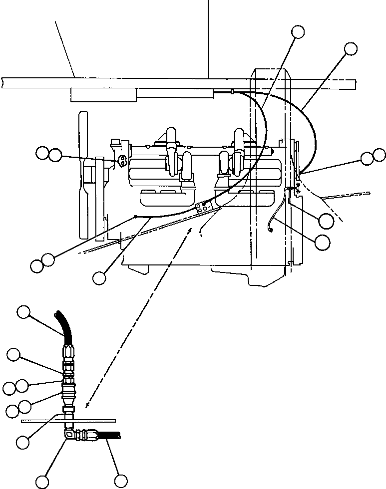 KEY, TACHOMETER PB5085 KOMATSU