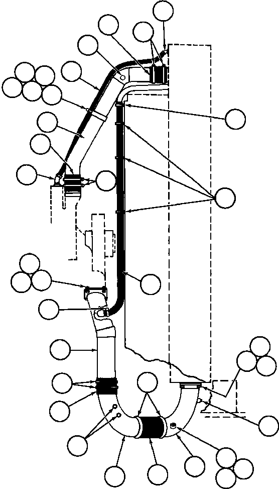 Шланг VY7410 KOMATSU