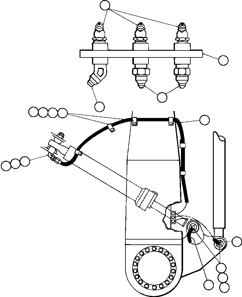 Шланг HA9429 KOMATSU