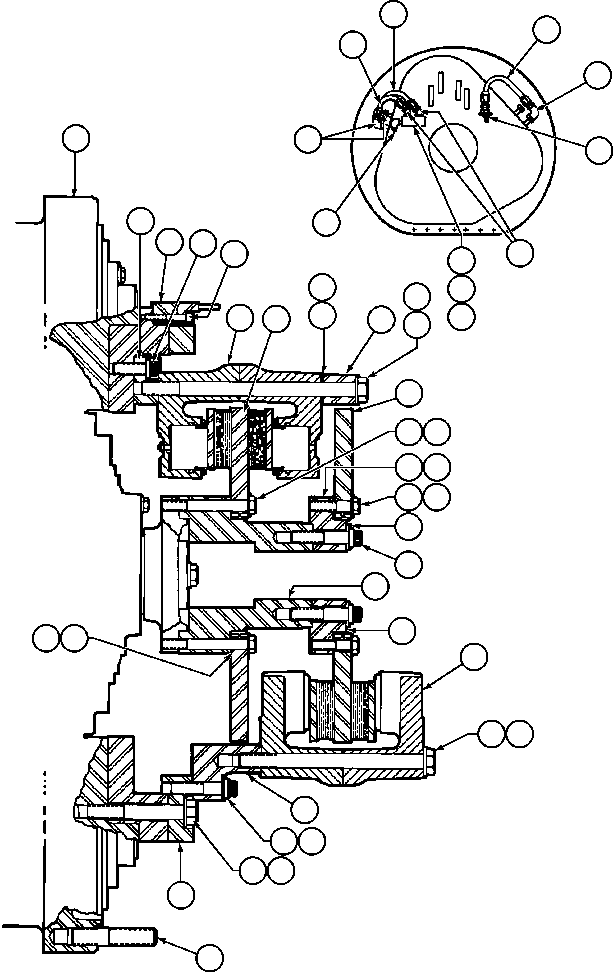 BRACKET, PARK BRAKE TZ5076 KOMATSU