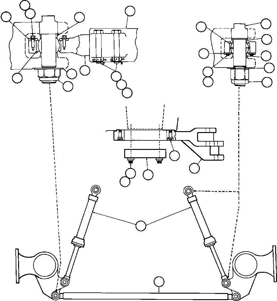 PIN, STEERING TX9147 KOMATSU