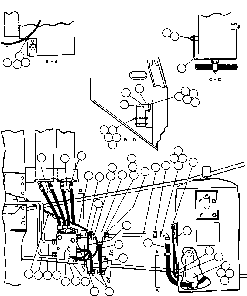 Игольчатый клапан PB7244 KOMATSU