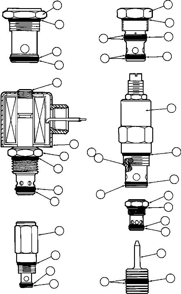 Уплотнительное кольцо (1) VE2452 KOMATSU
