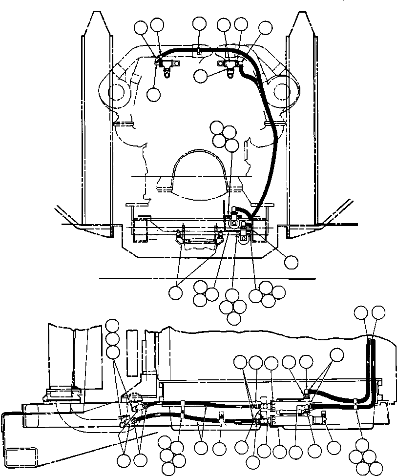 Винт с головкой - 1/4" - 20NC X 1 1/2" C7580 KOMATSU