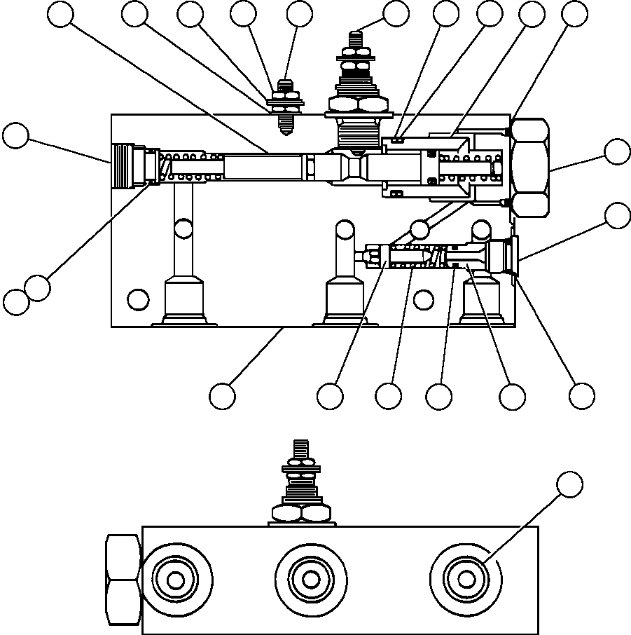 NUT (2) VE6486 KOMATSU