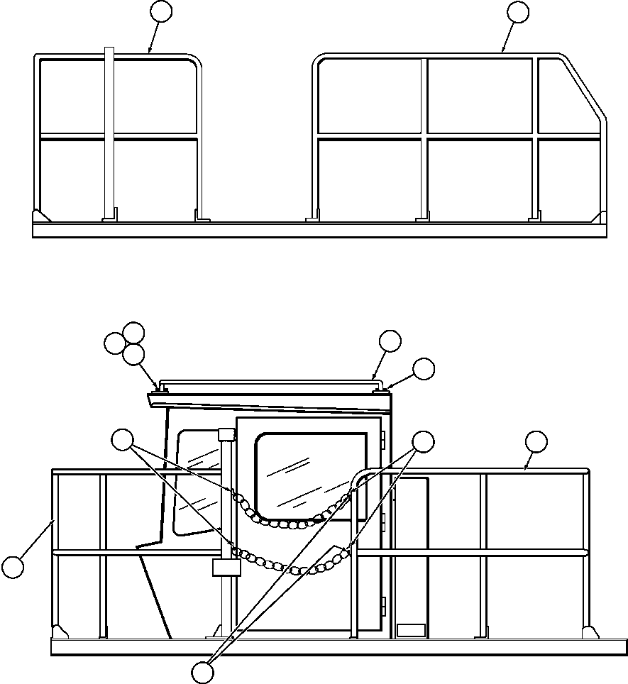 HANDRAIL - CAB TW8511 KOMATSU