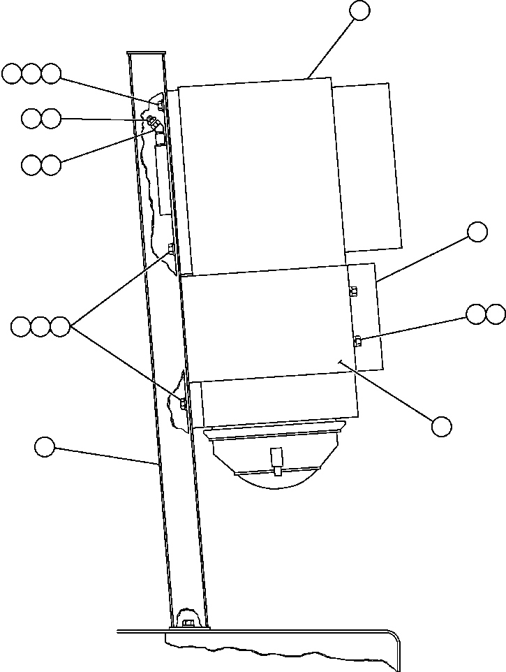 AIR CLEANER ASSM (SEE INDEX) TA3537 KOMATSU