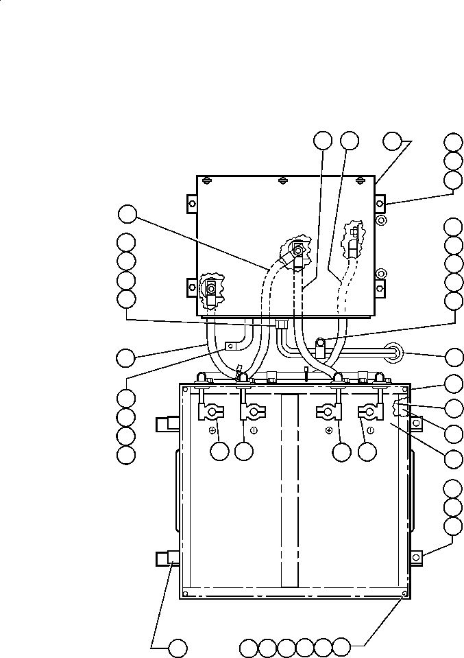 CABLE, ALT/VANNER ED3734 KOMATSU