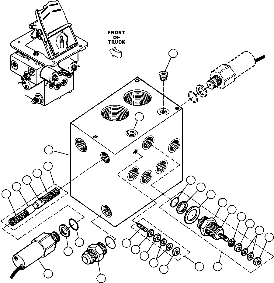 PLUG (1) VE3129 KOMATSU