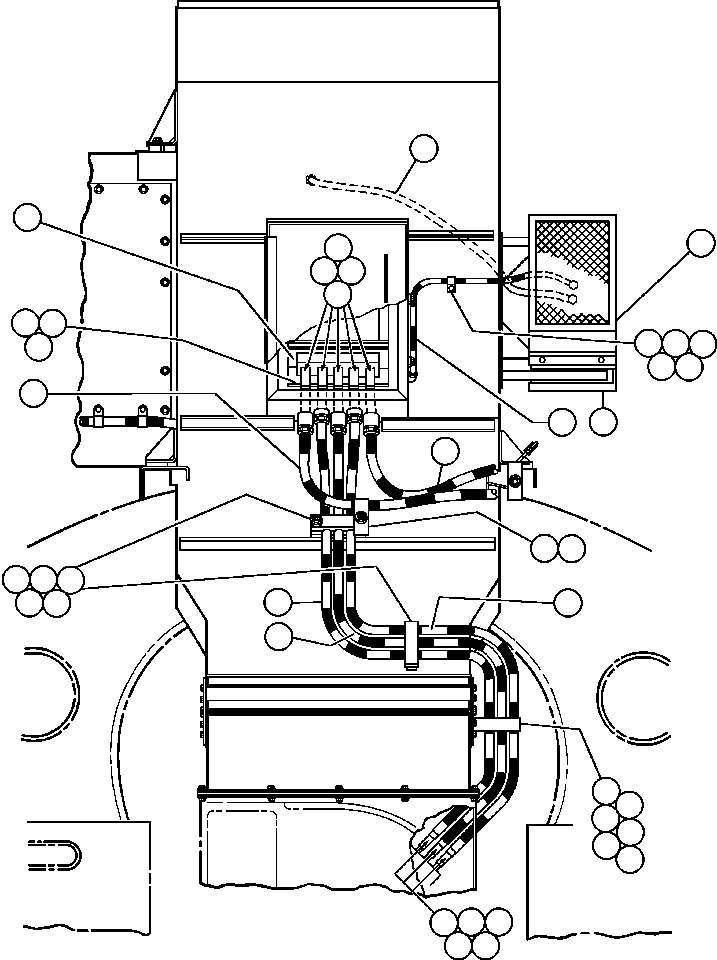 Винт с головкой - 5/8" - 11NC X 4" VX0422 KOMATSU