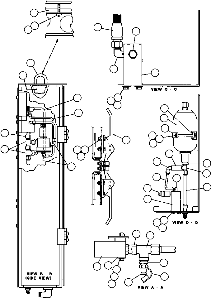 Пружинная шайба - 1/4" DL3584 KOMATSU