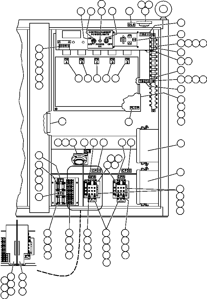 Жгут проводов - RB4 (P1/P3) EC7780 KOMATSU