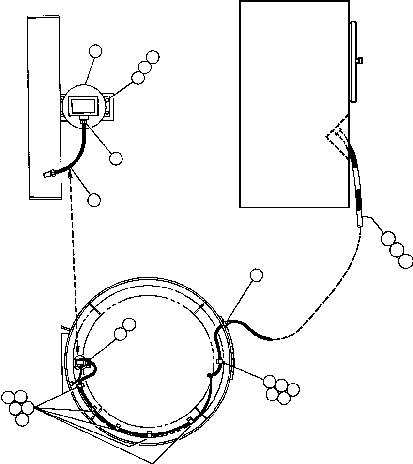 BUSHING, PLASTIC CONDULET VM4399 KOMATSU