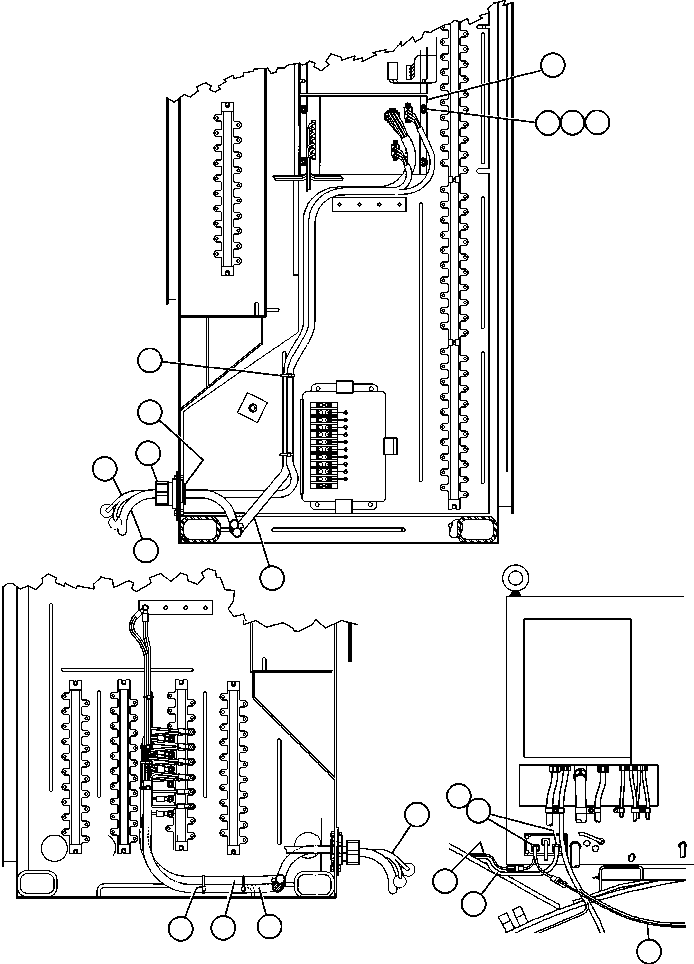 HARNESS, LIGHT - R.H. EC9354 KOMATSU