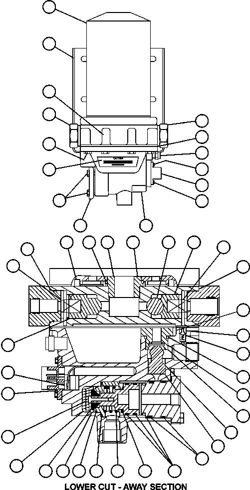 (8) INCLUDED IN BF4068 TURBO VALVE KIT. BF4068 KOMATSU