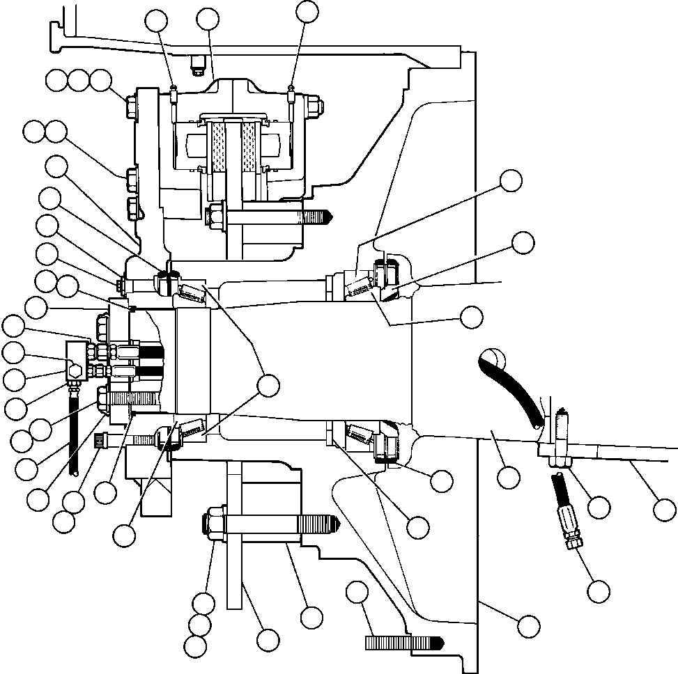 ADAPTOR, BRAKE VB9580 KOMATSU