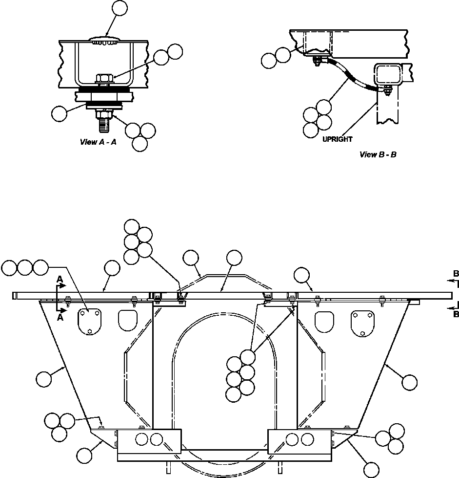 винт с головкой - 3/4" - 10NC X 4 1/2" C1654 KOMATSU