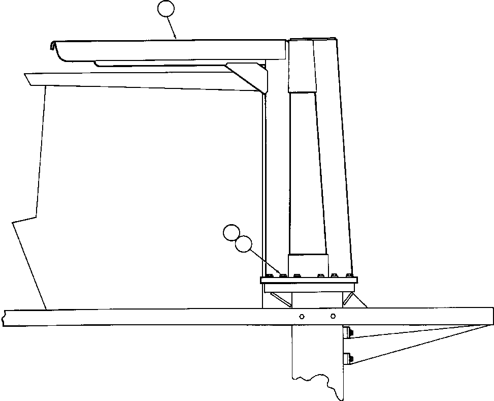 ROPS STRUCTURE EB2866 KOMATSU