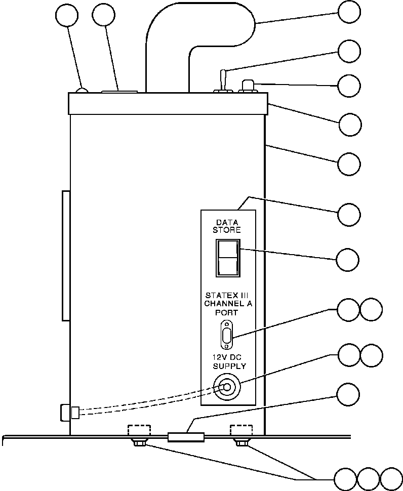 PANEL, CONSOLE EF1405 KOMATSU
