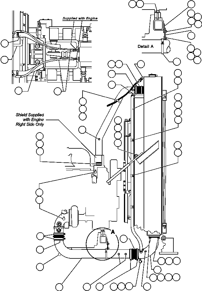 HOSE, HUMP PB5246 KOMATSU