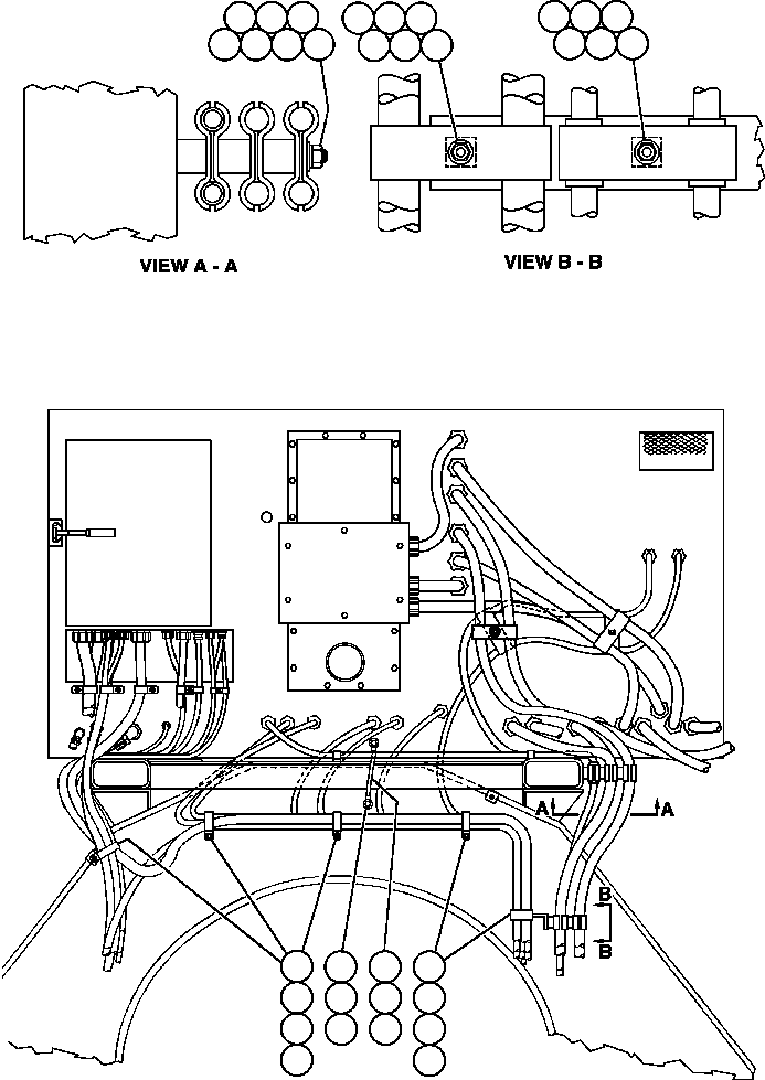 Провод массы EC4062 KOMATSU