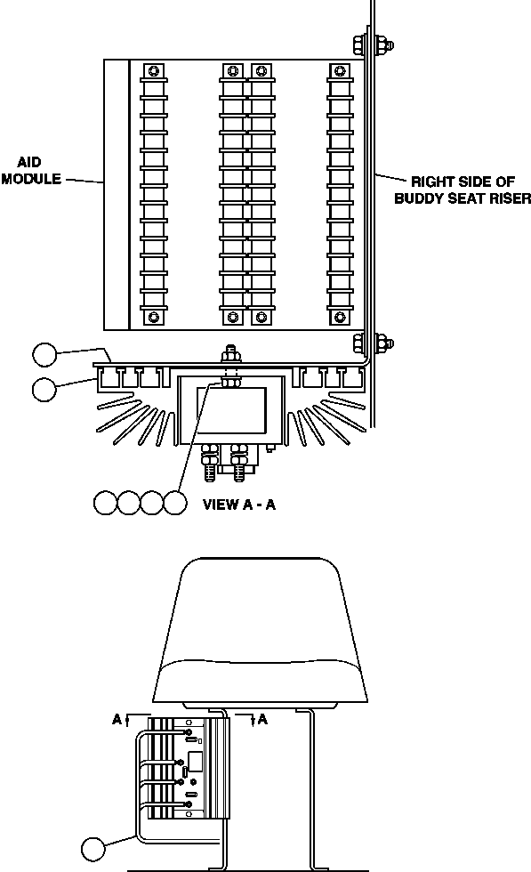 Монтажный кронштейн ED3325 KOMATSU