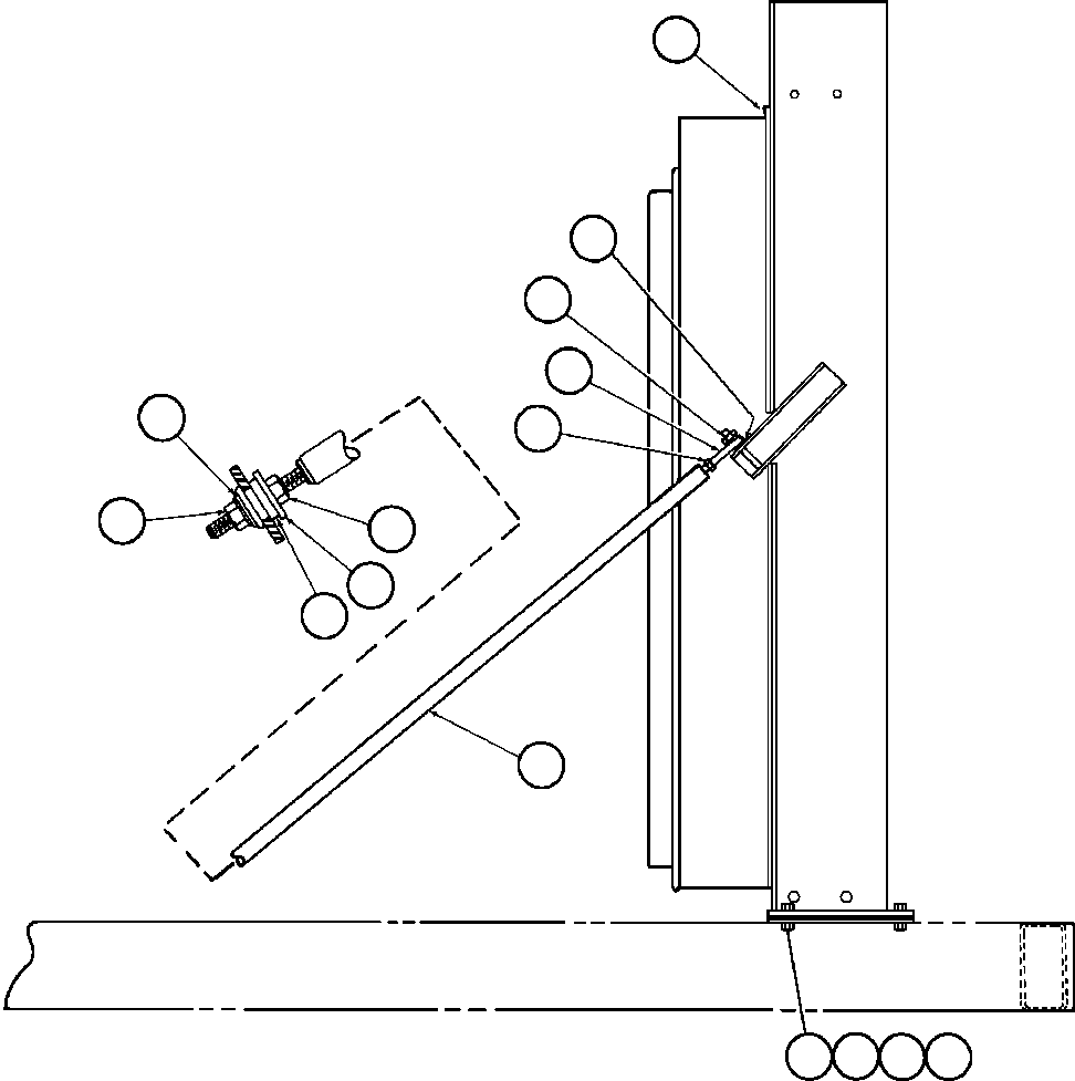RADIATOR SHROUD ASSEMBLY (SEE INDEX) PB9532 KOMATSU