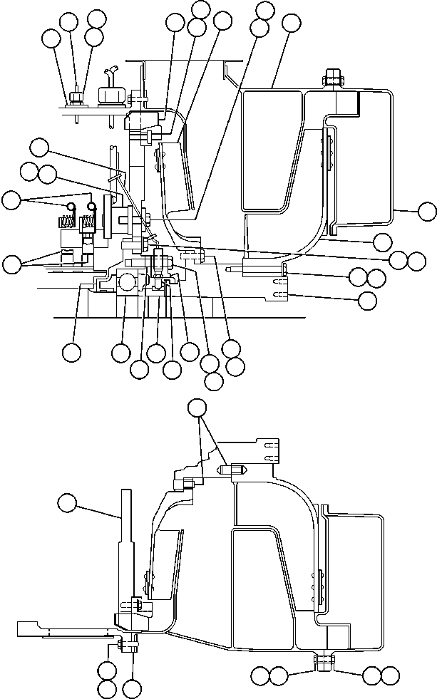 FAN, HOUSING VE8376 KOMATSU